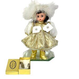 Rare Madame Alexander restrung 8" Snowflake MADC Premier doll in original box.